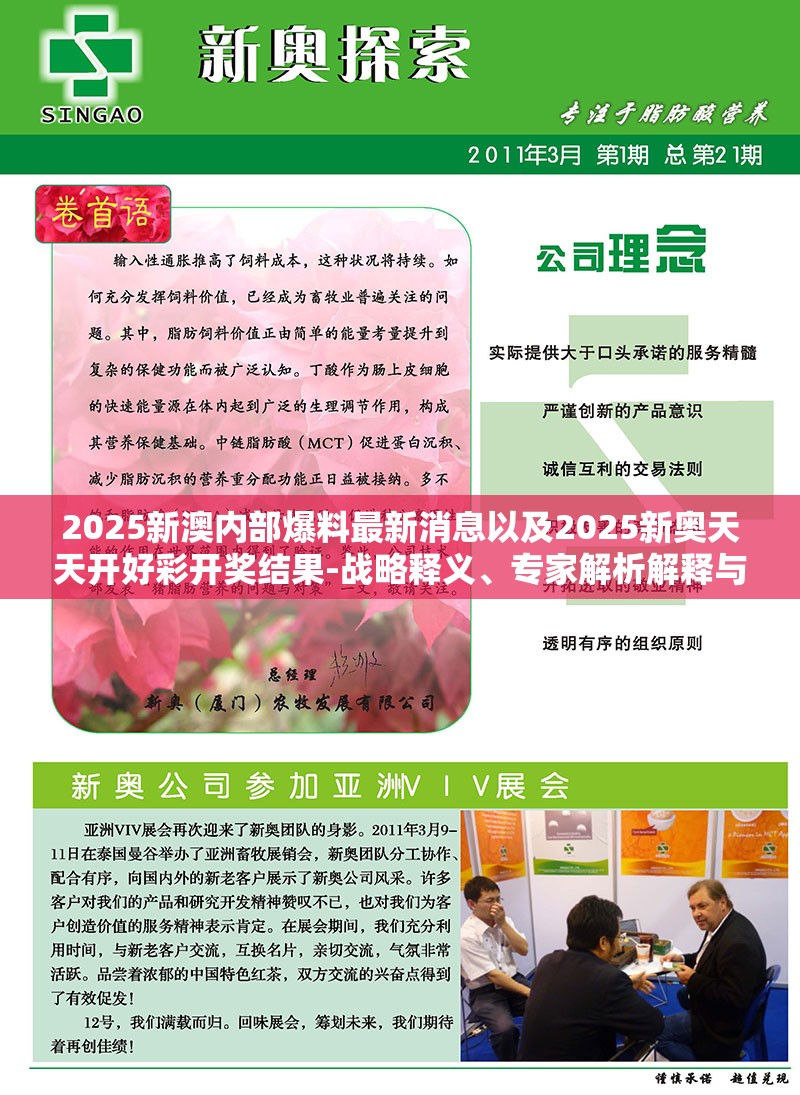 2025新澳内部爆料最新消息以及2025新奥天天开好彩开奖结果-战略释义、专家解析解释与落实,留心欺诈性营销