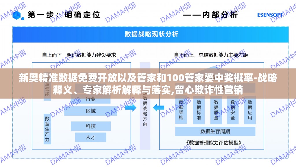 新奥精准数据免费开放以及管家和100管家婆中奖概率-战略释义、专家解析解释与落实,留心欺诈性营销